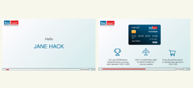 personalized video banking